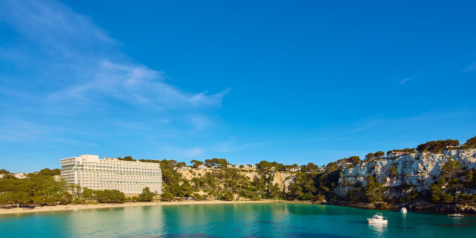 a body of water with a boat in it