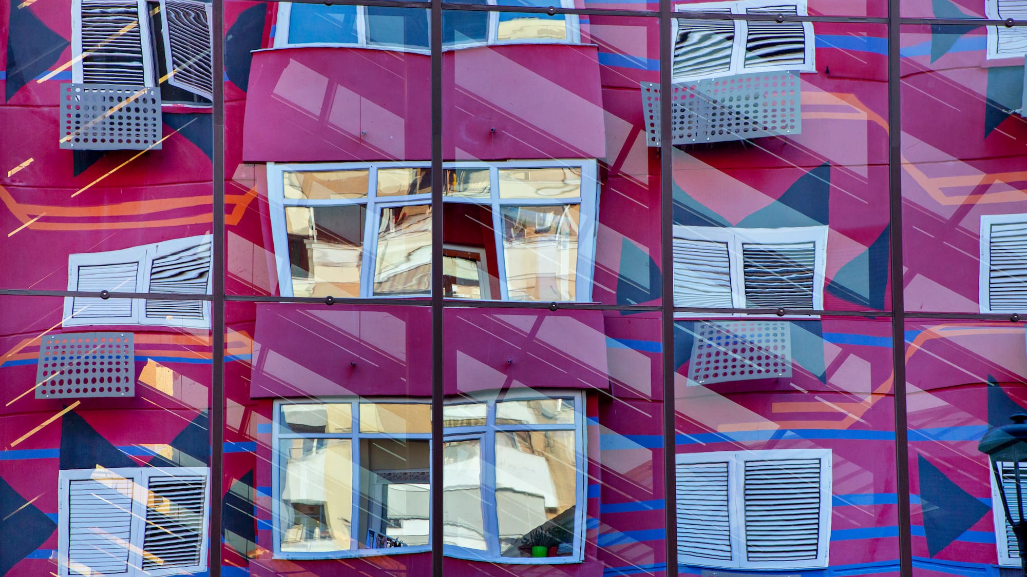 a building with windows