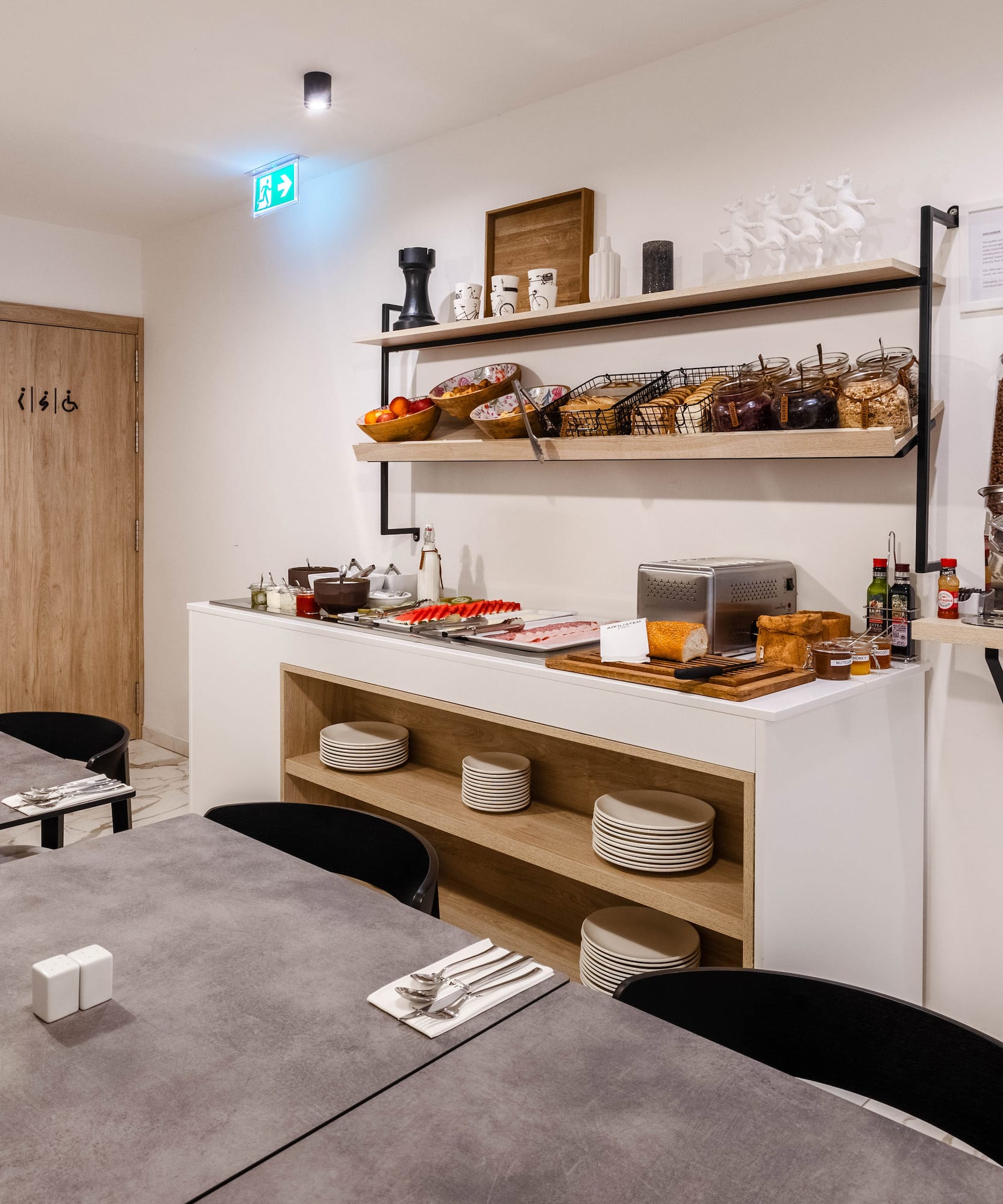 a white ceiling with a black light