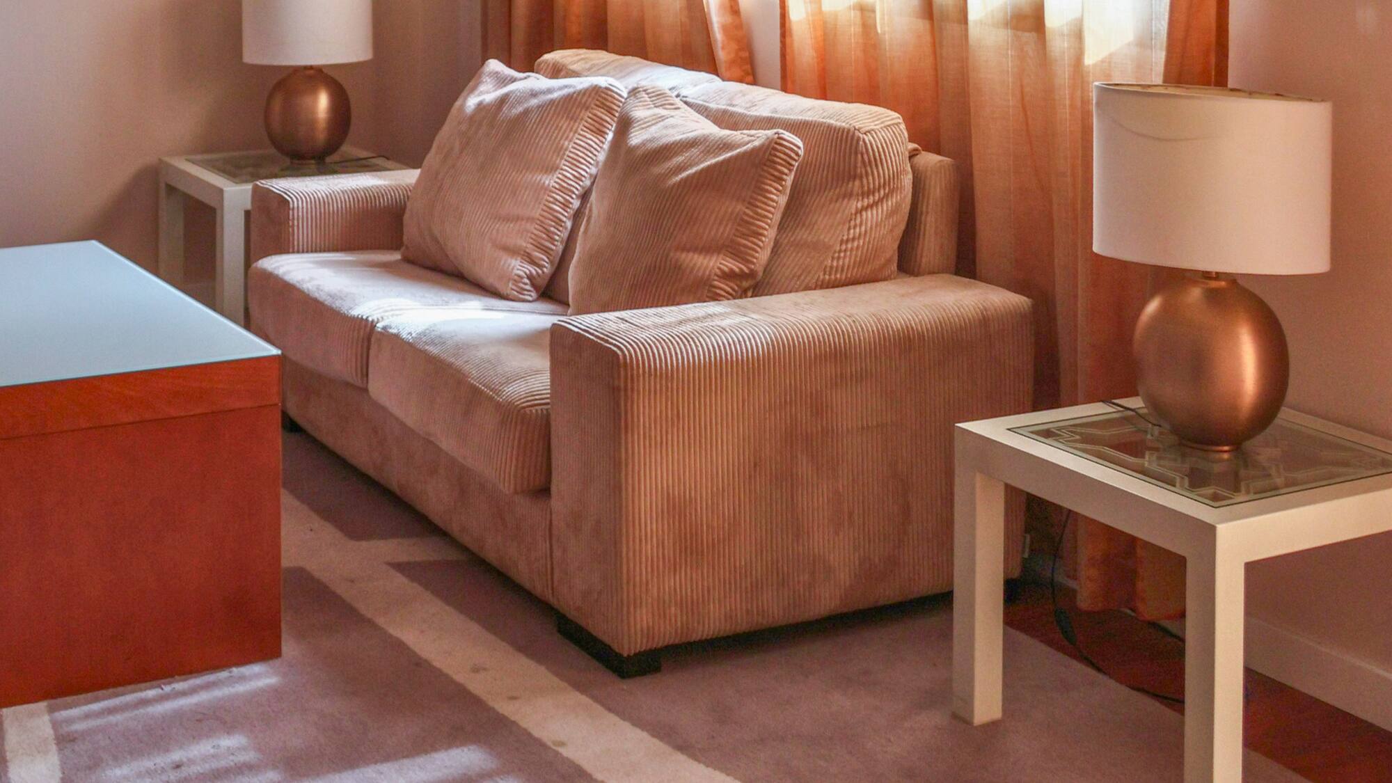 a couch in a room