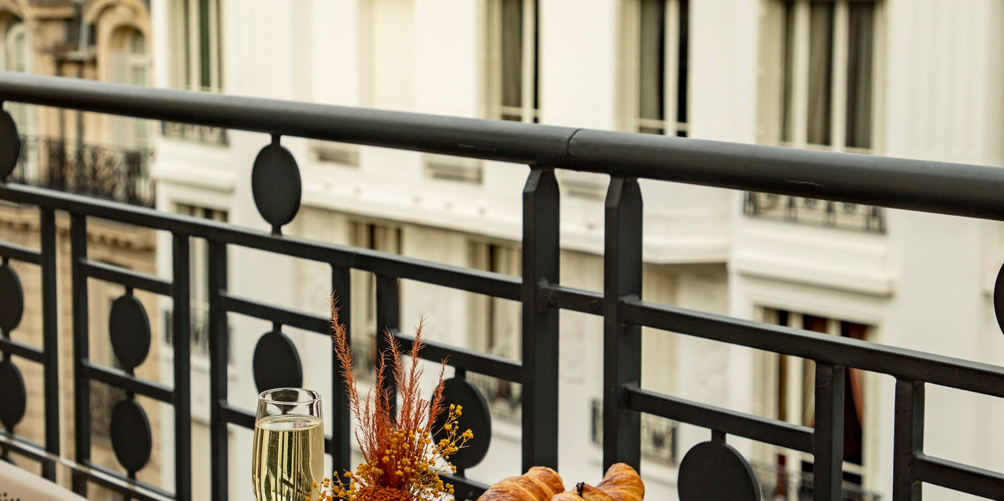 a table with food and drinks on it