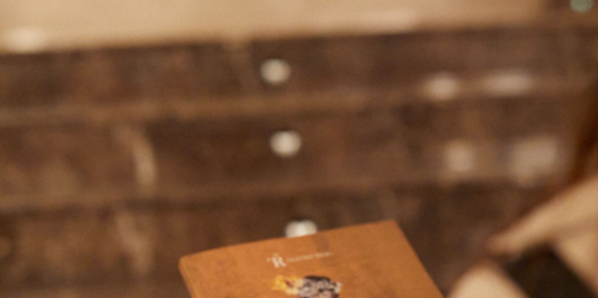 a person holding a book