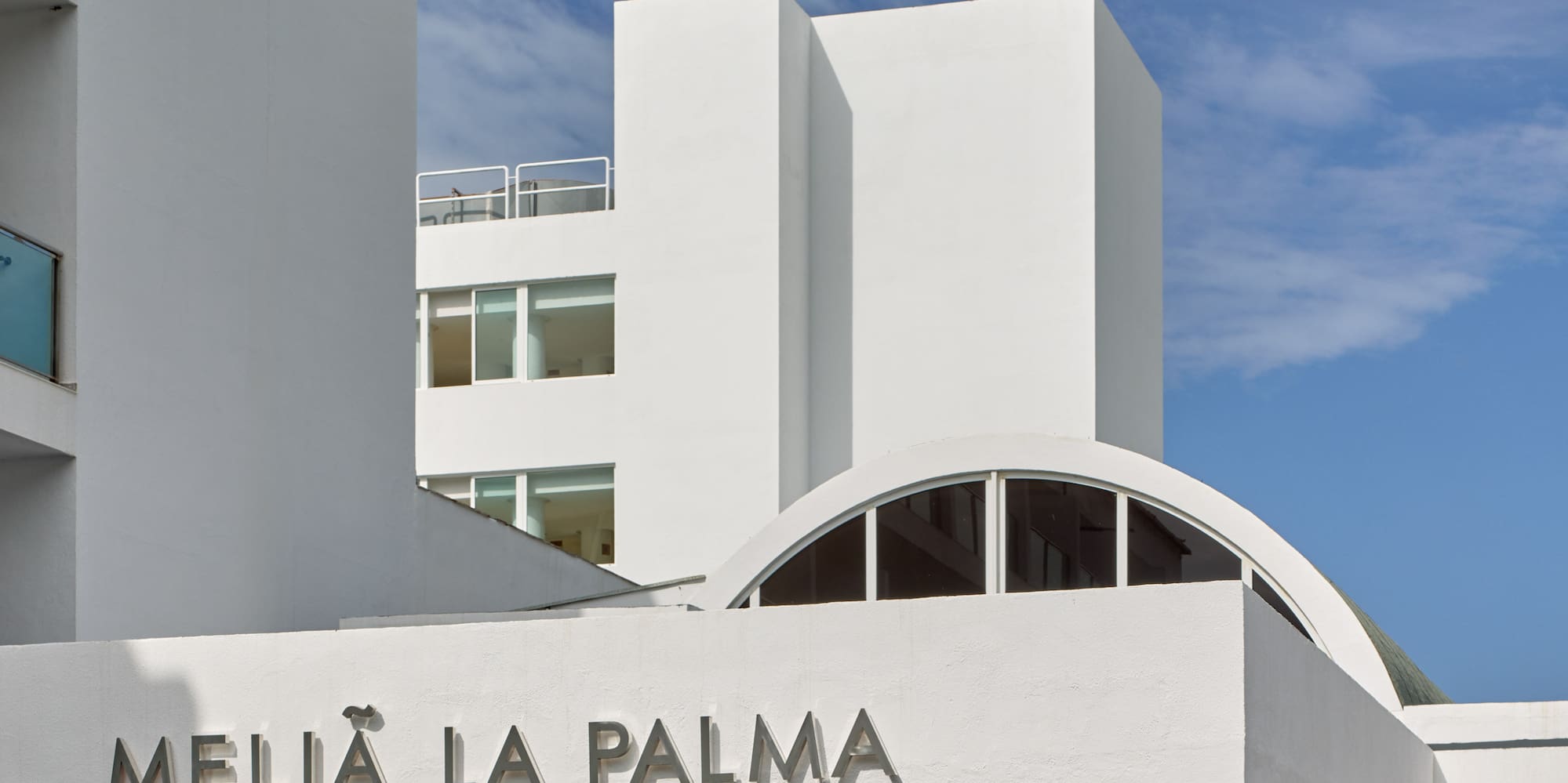 a building with a sign on the front