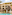 Tropical resort pool with thatched swim-up bar, palm trees, hotel balconies.