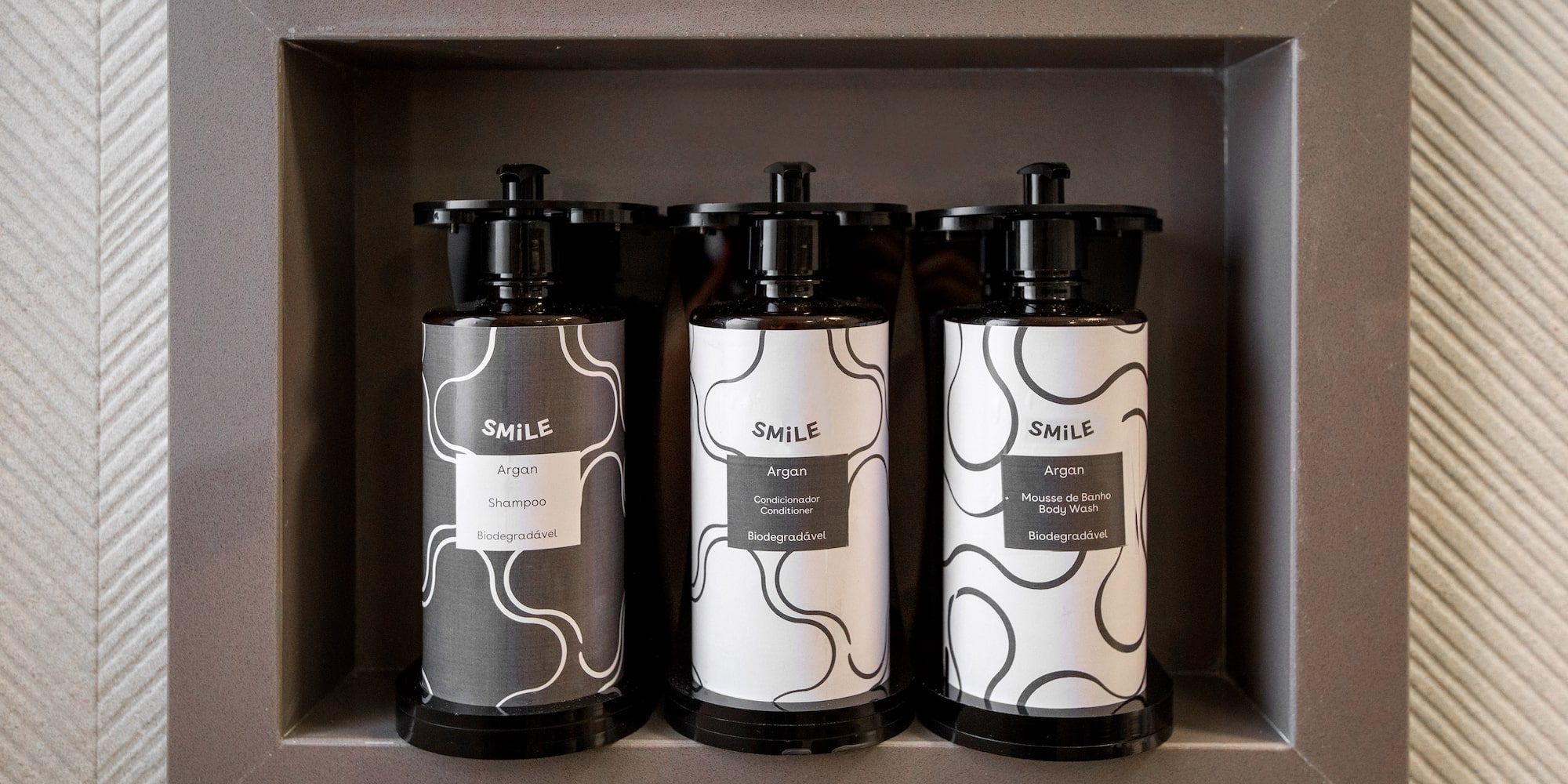 a group of bottles in a box