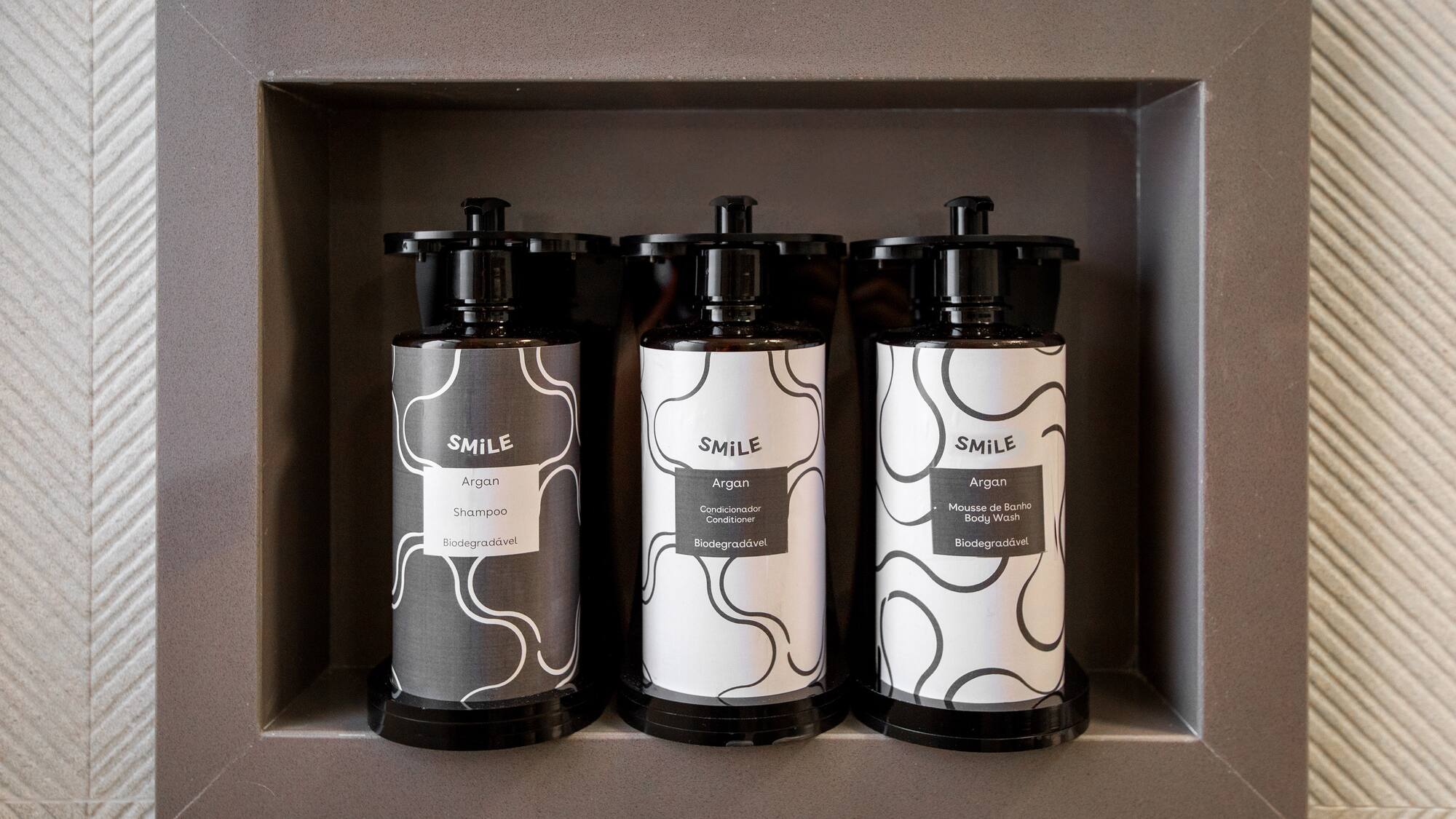 a group of bottles in a box