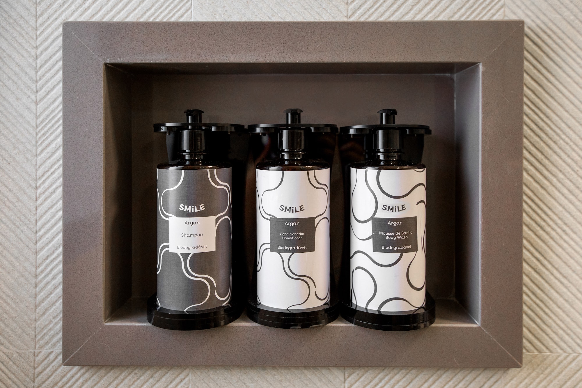 a group of bottles in a box