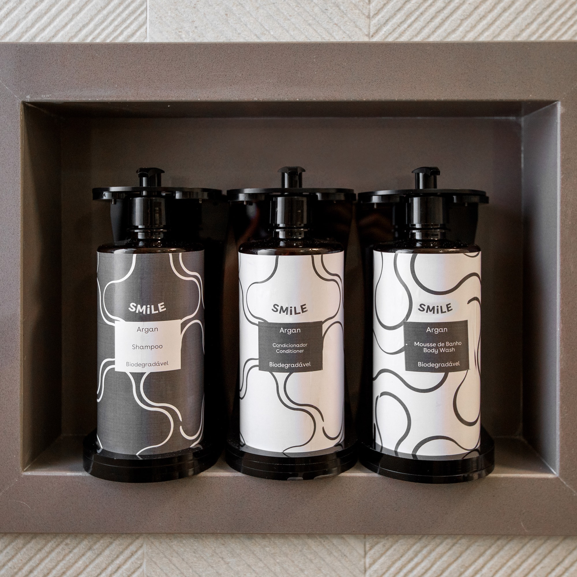 a group of bottles in a box