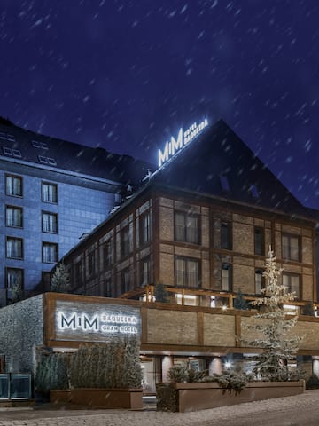 a building with a sign on the front