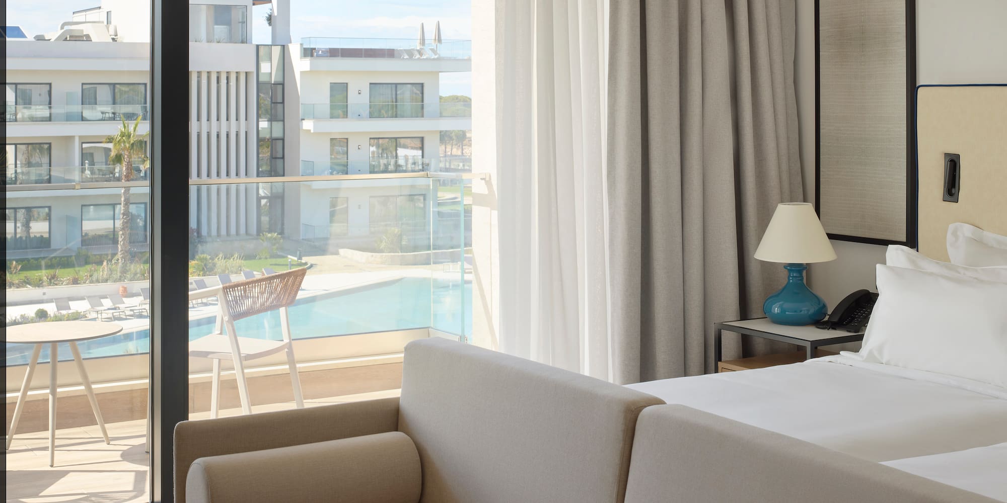 a room with a bed and a couch