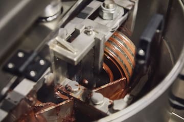 a machine with a chocolate coating