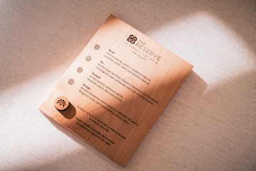 Aroma menu