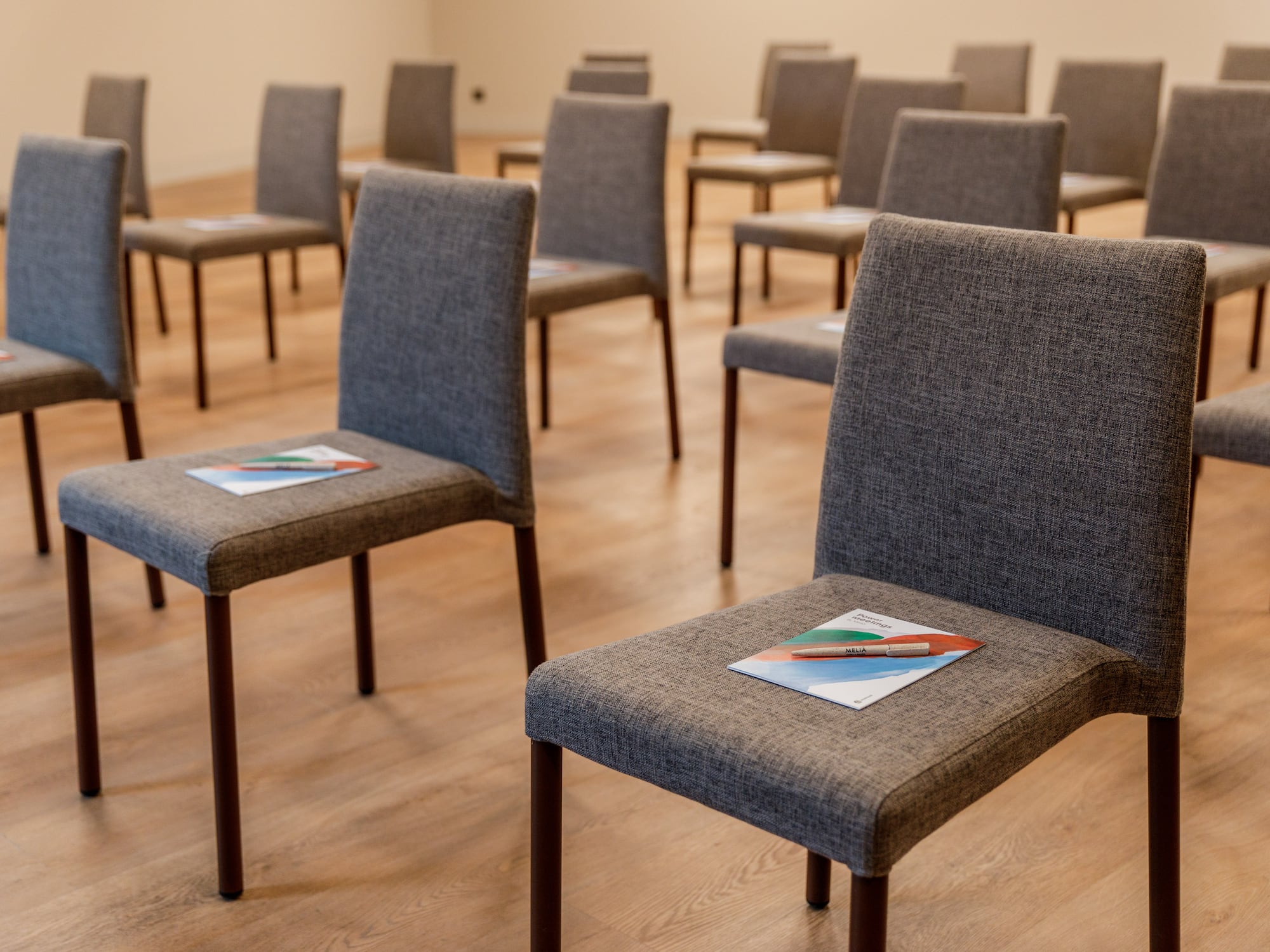 chairs in a room with chairs