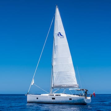 a sailboat in the water