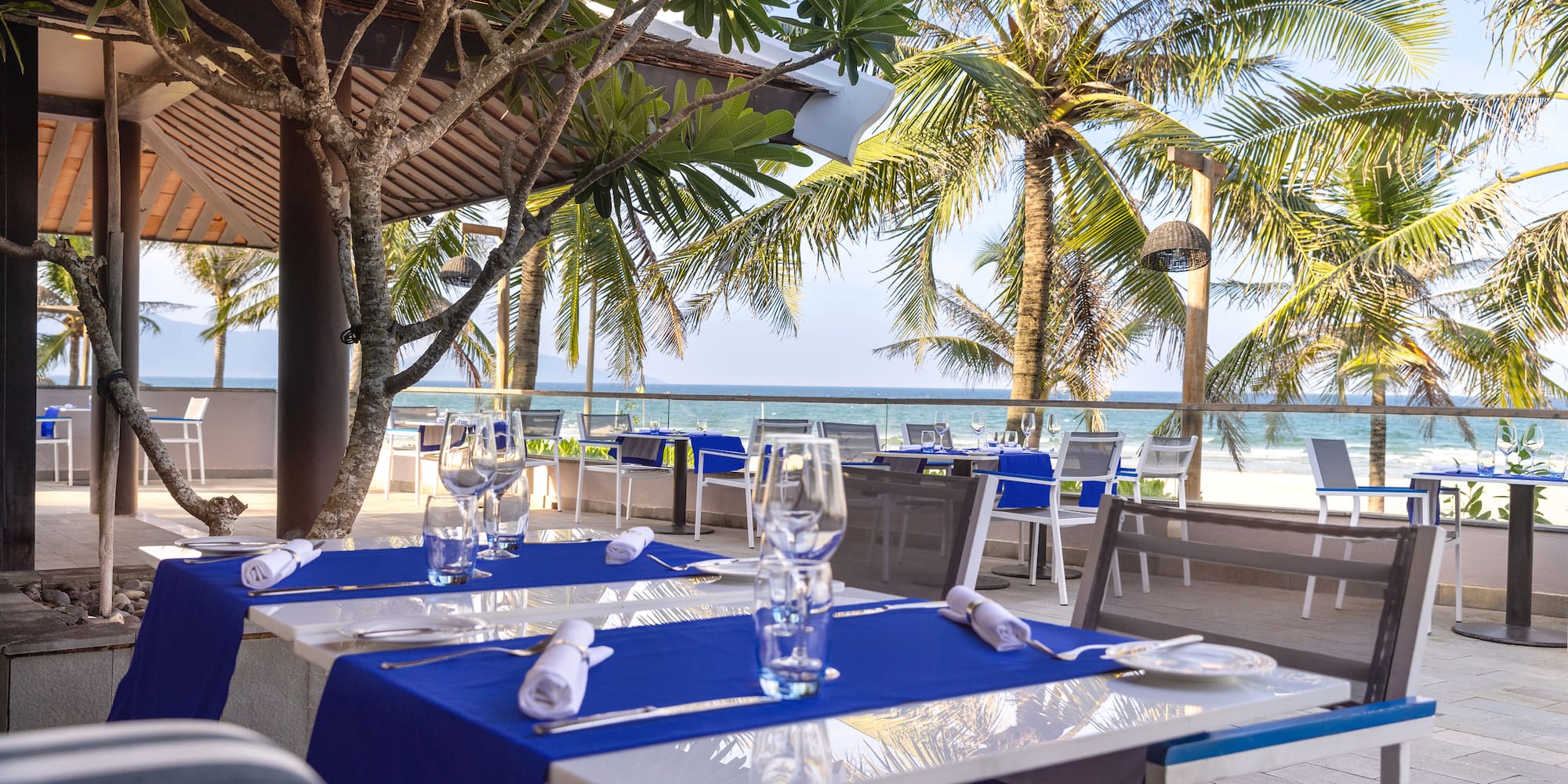 a table set up for a dinner party
