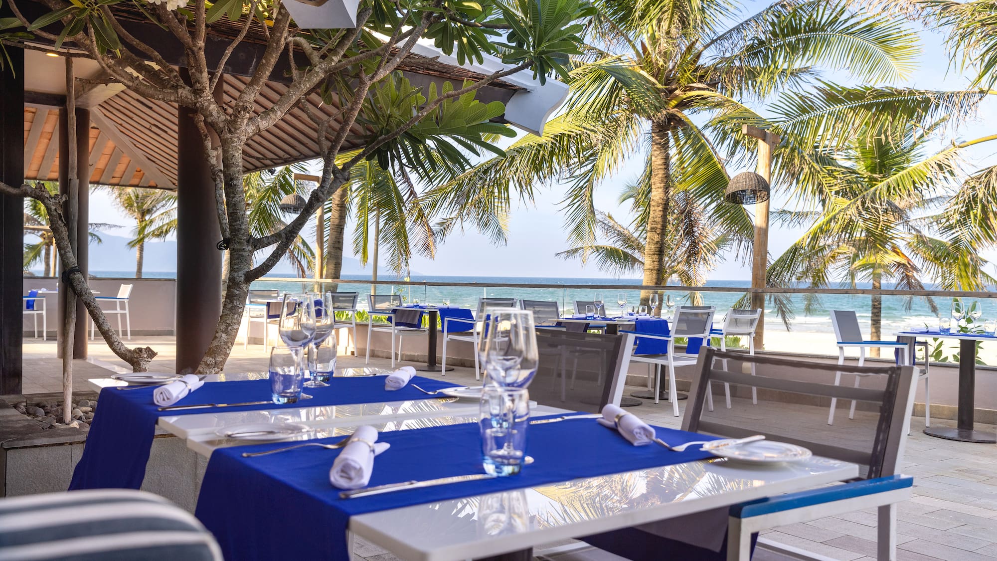 a table set up for a dinner party