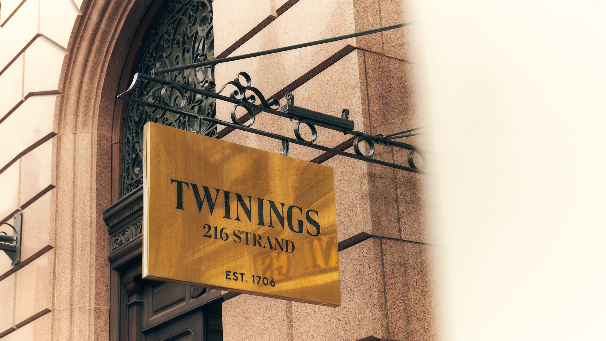 a sign on a building