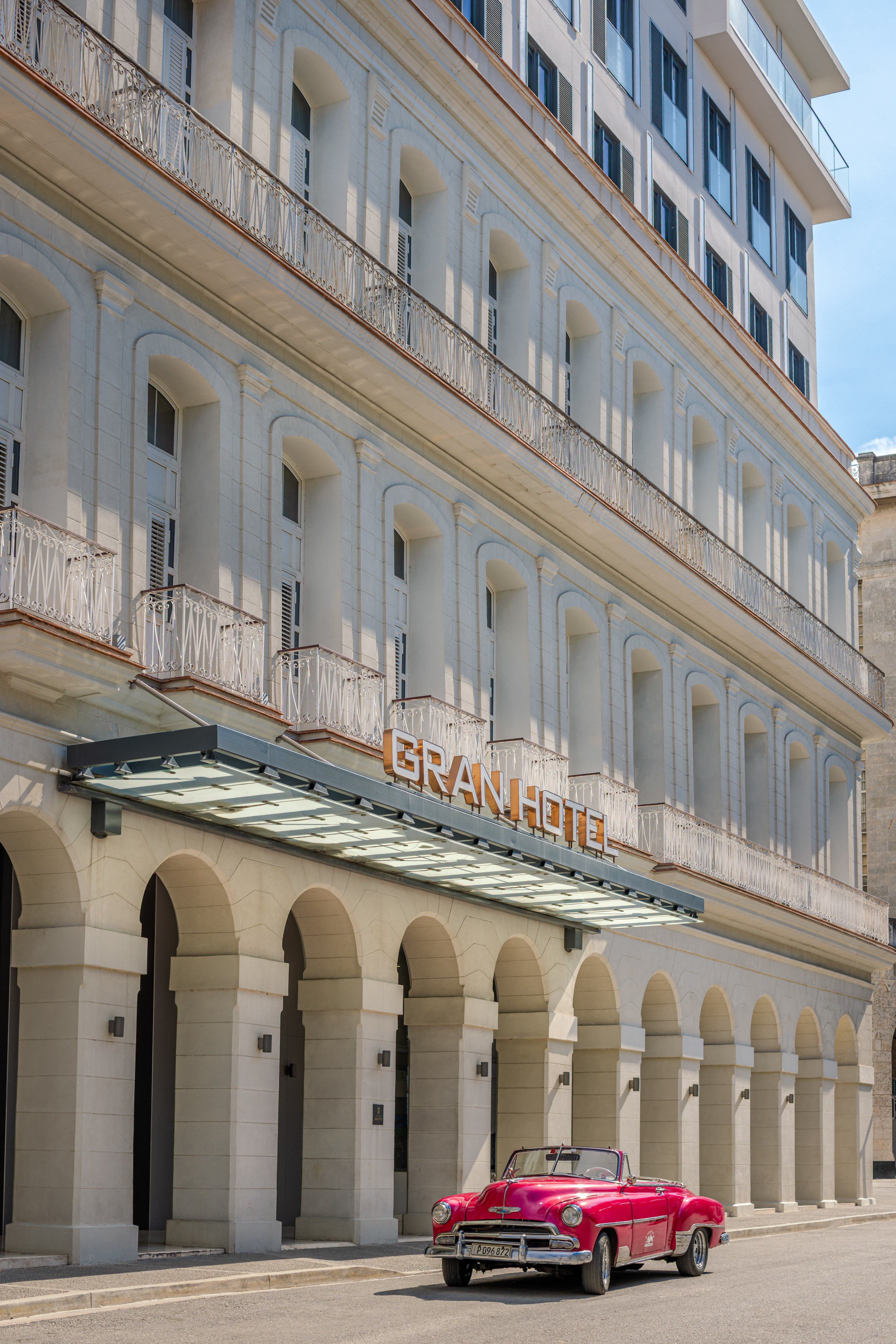 a building with a sign on it