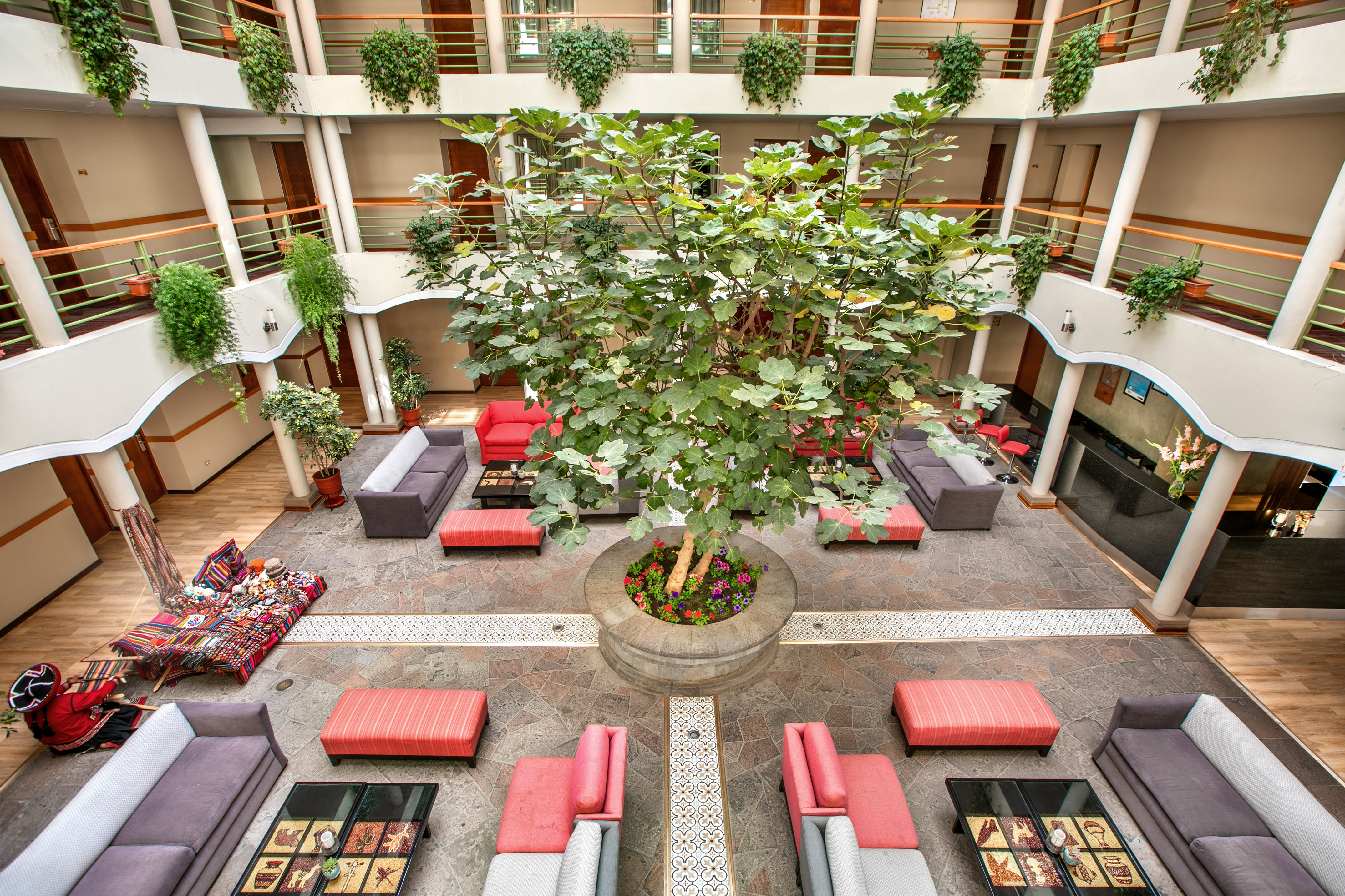 a room with tables and chairs - Hotel Cusco La Paccha Affiliated by Meliá, Cusco